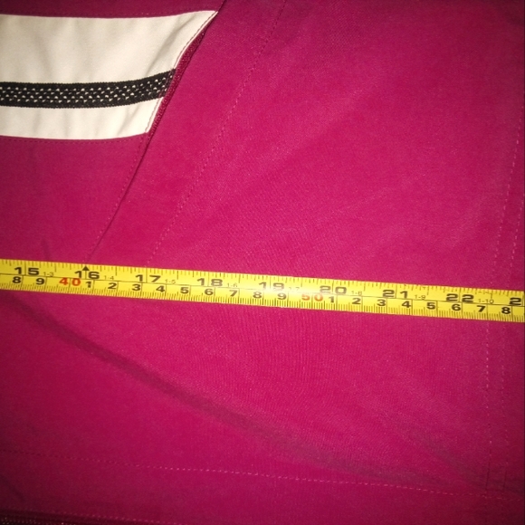 Nike Zip~Up Fuscia/Pink Women's Rain/Windbreaker Spring Jacket•Size Medium•Y2k - Picture 16 of 16